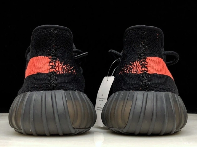 Adidas Black V2 Boost 350 BY9612 Core Yeezy Red 0707